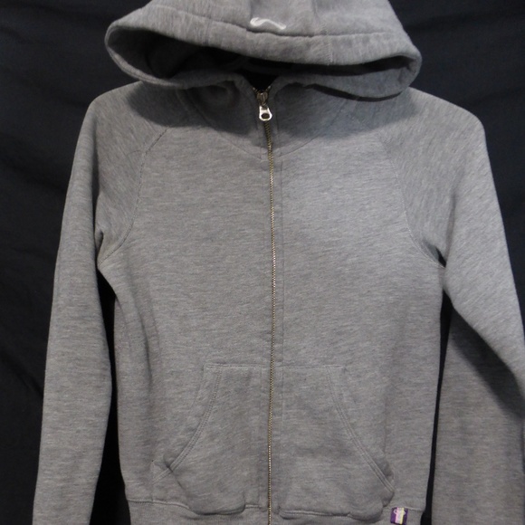 Aritzia TNA, xxs, gray zip sweatshirt hoodie